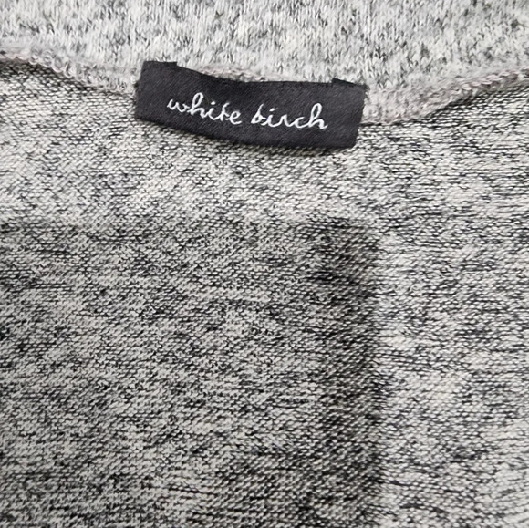 White Birch Sweater Grey Size M - Picture 3 of 6